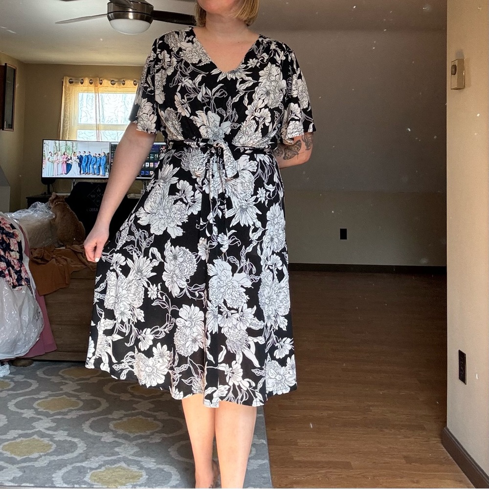 H&M midi dress XL